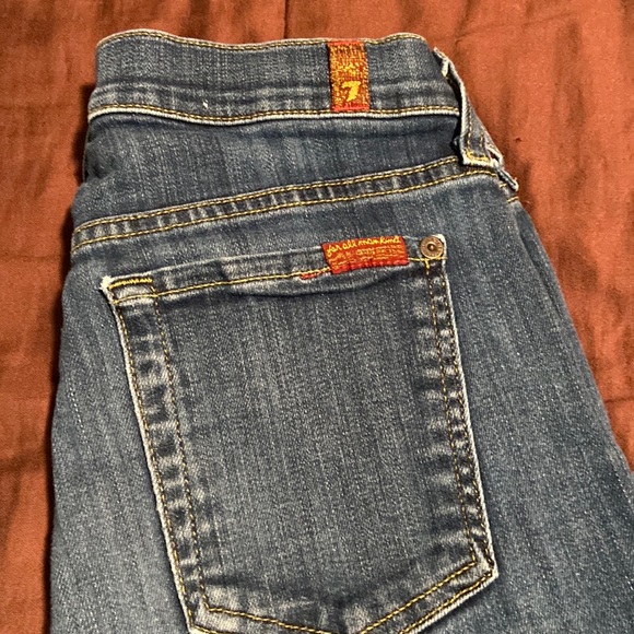 High Rise Skinny Jeans by 7 for all mankind GUC! - Picture 12 of 16